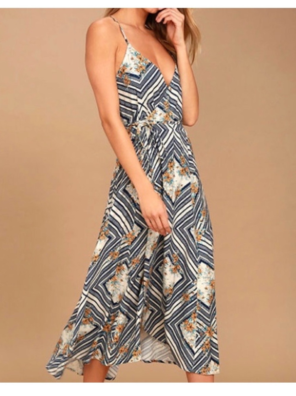 O'Neill Leelee floral wrap dress S